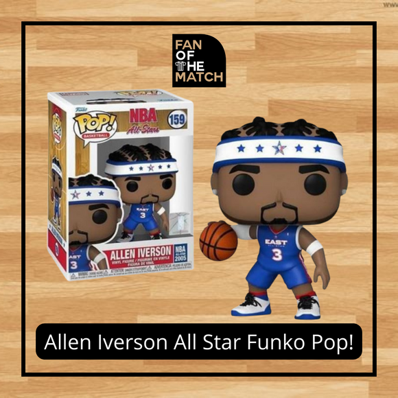 ALLEN IVERSON FUNKO POP! ALL STAR GAME