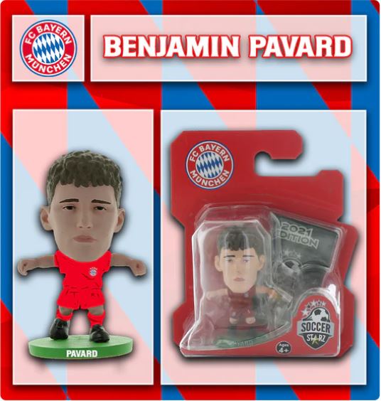 FIGURA SOCCER STARZ BAYERN MUNICH BENJAMIN PAVARD