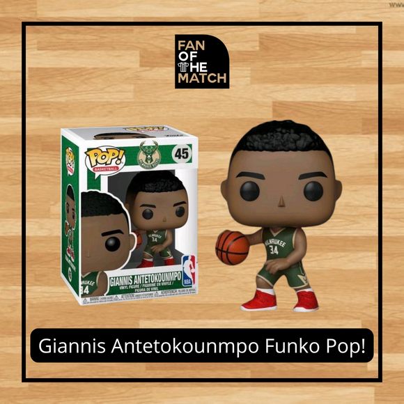MILWAUKEE BUCKS GIANNIS ANTETOKOUNMPO #45 FUNKO POP!