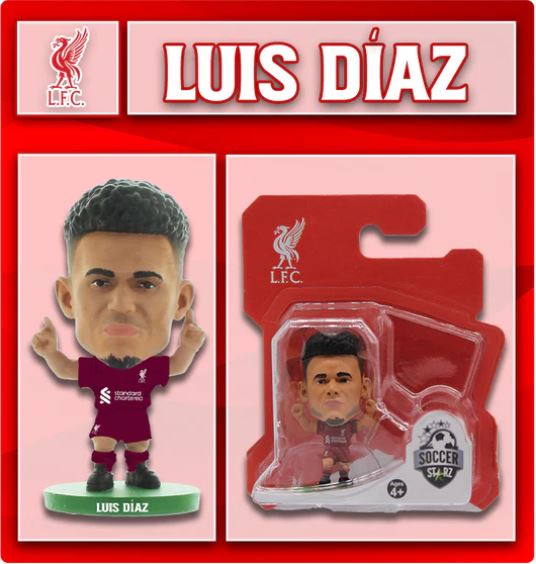 FIGURA SOCCER STARZ LIVERPOOL LUIS DIAZ