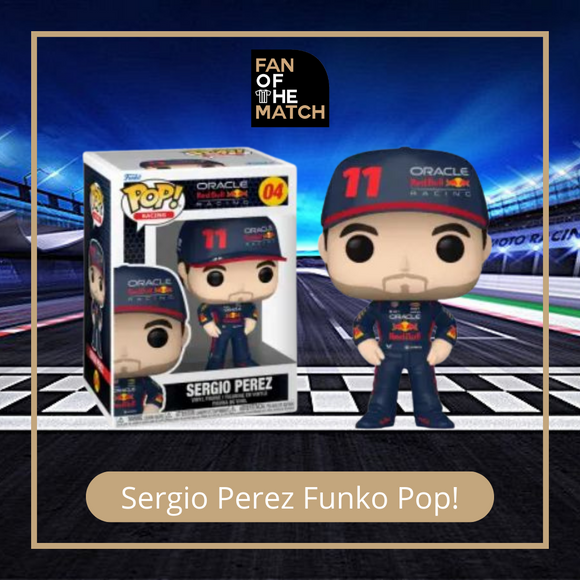 SERGIO PEREZ FORMULA 1 RED BULL RACING #04 FUNKO POP!
