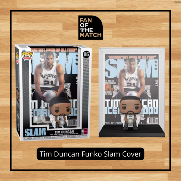 SAN ANTONIO SPURS TIM DUNCAN SLAM COVER FUNKO