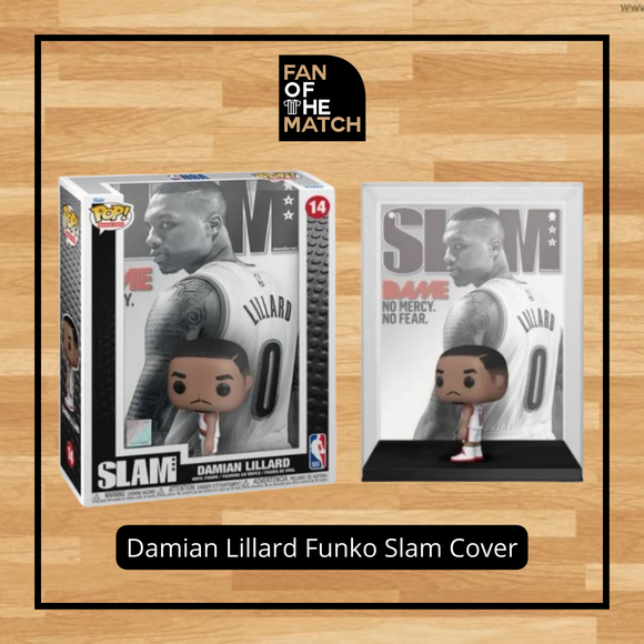 PORTLAND TRAILBLAZERS DAMIAN LILLARD SLAM COVER FUNKO
