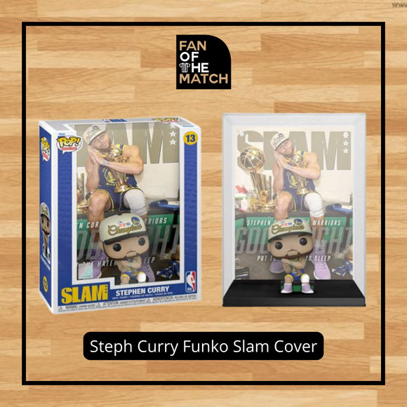 GOLDEN STATE WARRIORS STEPH CURRY SLAM COVER FUNKO