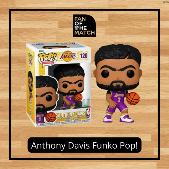 LOS ANGELES LAKERS ANTHONY DAVIS #120 PURPLE JERSEY FUNKO POP!