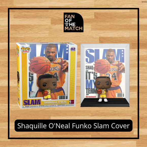 LOS ANGELES LAKERS SHAQUILLE O'NEAL SLAM COVER FUNKO