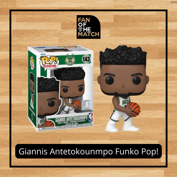 MILWAUKEE BUCKS GIANNIS ANTETOKOUNMPO #143 CITY EDITION FUNKO POP!