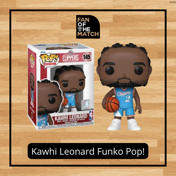 LOS ANGELES CLIPPERS KAWHI LEONARD #145 CITY EDITION FUNKO POP!