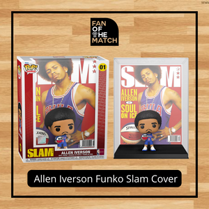 PHILADELPHIA 76ERS ALLEN IVERSON SLAM COVER FUNKO