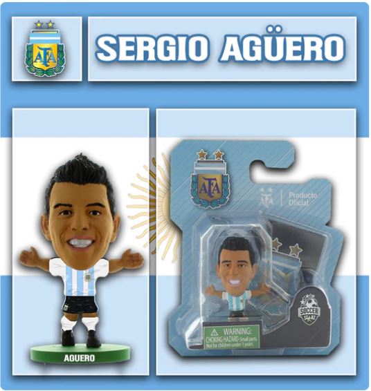 FIGURA SOCCER STARZ ARGENTINA SERGIO AGUERO