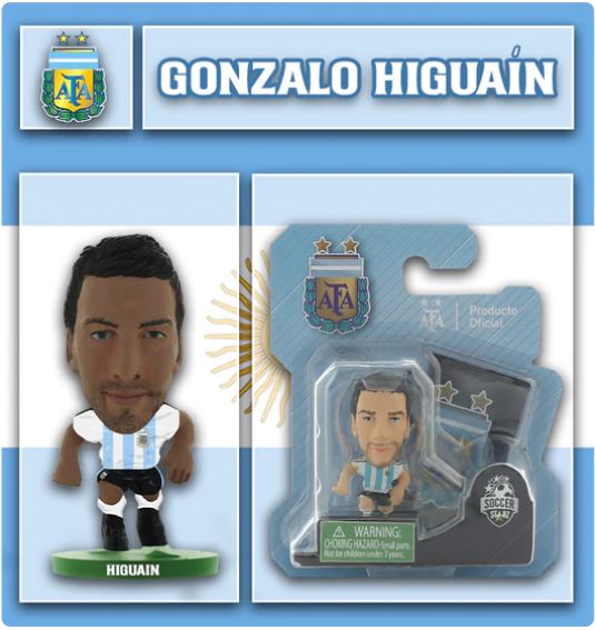 FIGURA SOCCER STARZ ARGENTINA GONZALO HIGUAIN