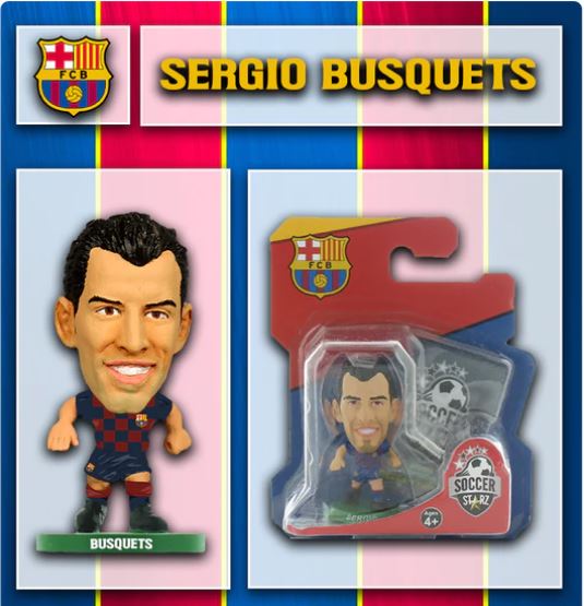 FIGURA SOCCER STARZ BARCELONA SERGIO BUSQUETS