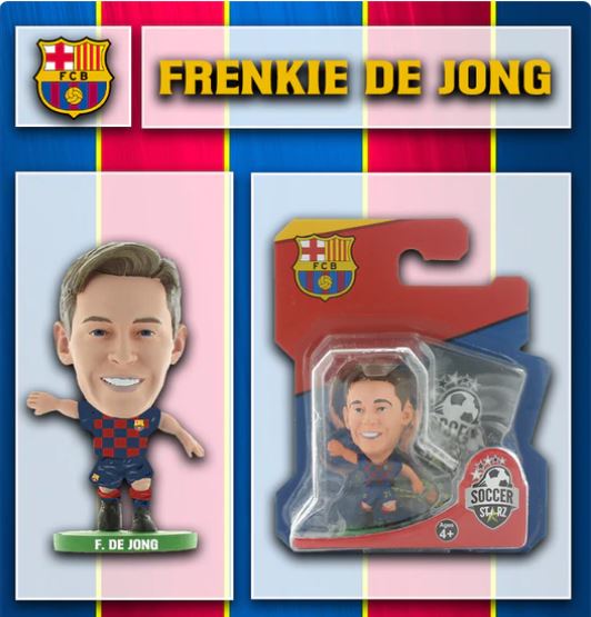 FIGURA SOCCER STARZ BARCELONA FRENKIE DE JONG