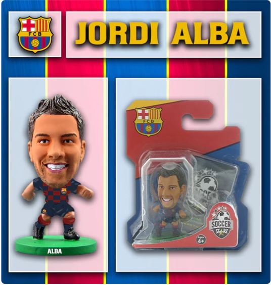 FIGURA SOCCER STARZ BARCELONA JORDI ALBA