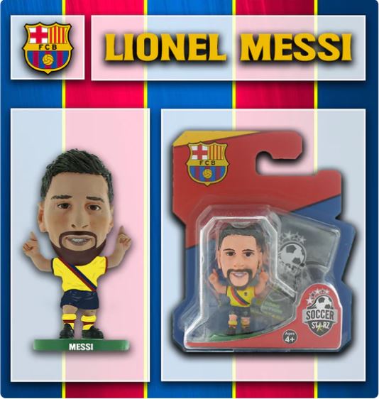 FIGURA SOCCER STARZ BARCELONA LIONEL MESSI VISITA