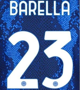 INTER MILAN ESTAMPADO 2021-22 BARELLA 23 LOCAL