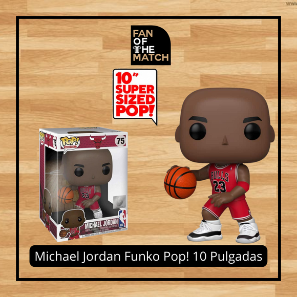 CHICAGO BULLS MICHAEL JORDAN FUNKO POP! 10 PULGADAS