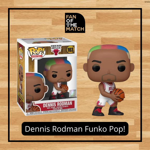 CHICAGO BULLS DENNIS RODMAN FUNKO POP! #103
