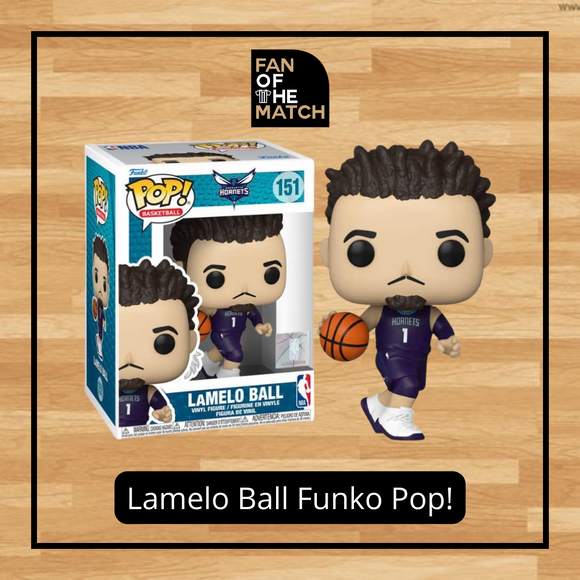 CHARLOTTE HORNETS LAMELO BALL #151 FUNKO POP!