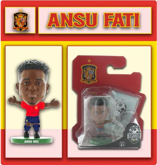 FIGURA SOCCER STARZ ESPAÑA ANSU FATI