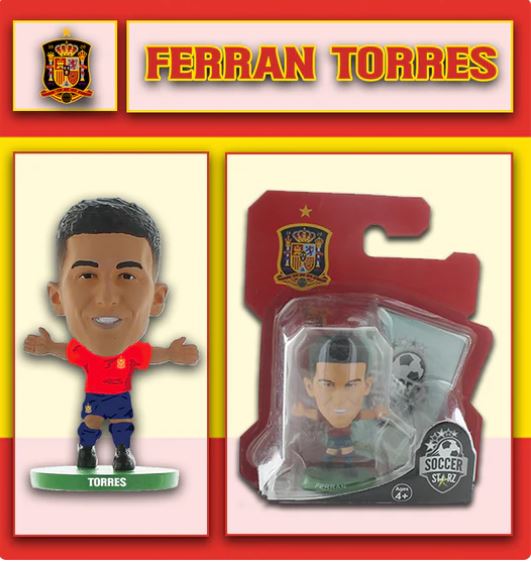 FIGURA SOCCER STARZ ESPAÑA FERRAN TORRES