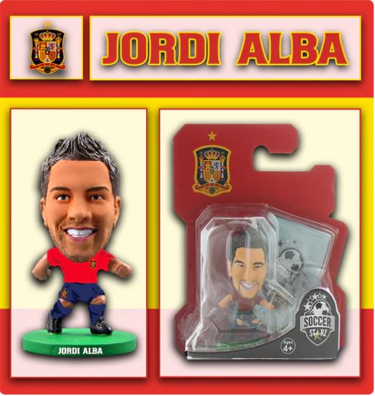 FIGURA SOCCER STARZ ESPAÑA JORDI ALBA