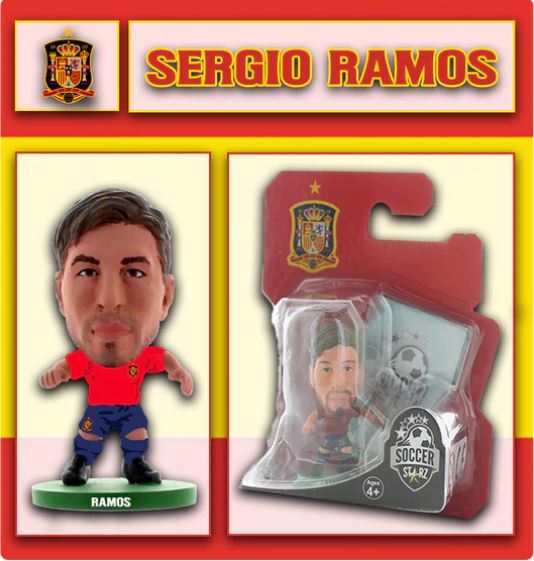 FIGURA SOCCER STARZ ESPAÑA SERGIO RAMOS