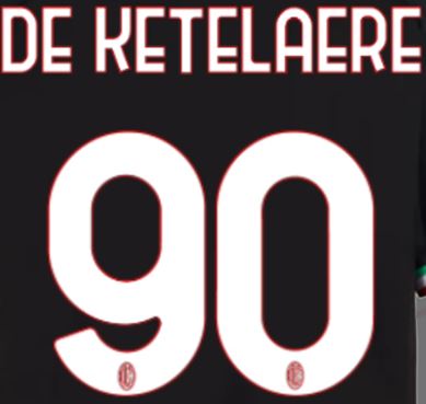 AC MILAN ESTAMPADO 2022-23 DE KETELAERE 90 LOCAL