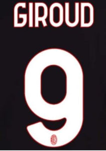 AC MILAN ESTAMPADO 2022-23 GIROUD 9 LOCAL
