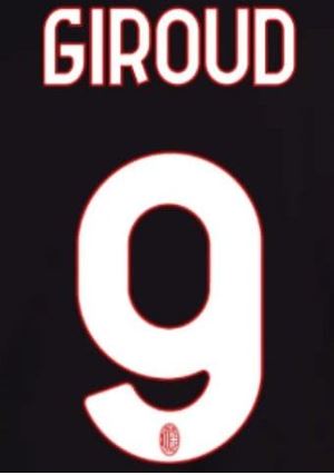 AC MILAN ESTAMPADO 2022-23 GIROUD 9 LOCAL