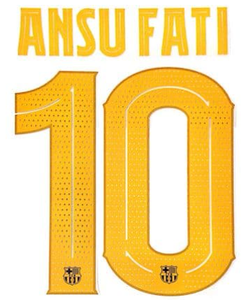 FC BARCELONA ESTAMPADO COPA ANSU FATI 10 LOCAL