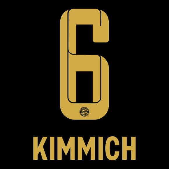 BAYERN MUNICH ESTAMPADO 2022-23 KIMMICH 6 VISITA