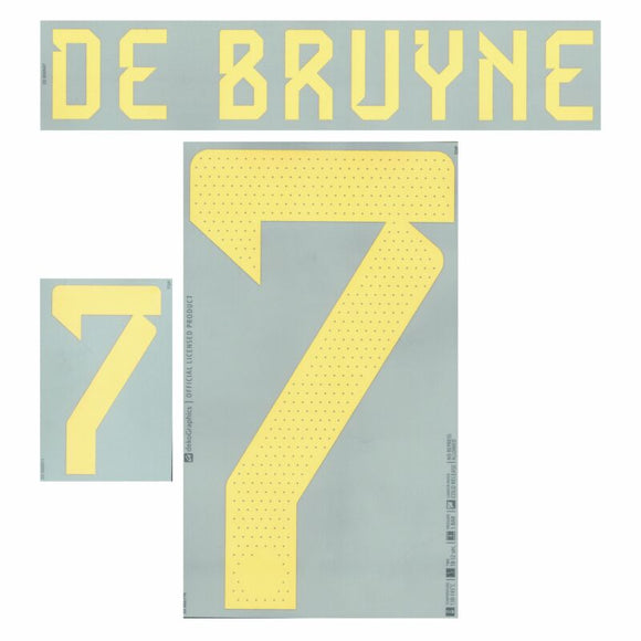 BELGICA ESTAMPADO 2022-23 DE BRUYNE 7 LOCAL