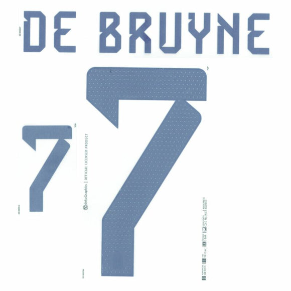 BELGICA ESTAMPADO 2022-23 DE BRUYNE 7 VISITA