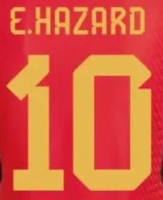 BELGICA ESTAMPADO 2022-23 E. HAZARD 10 LOCAL