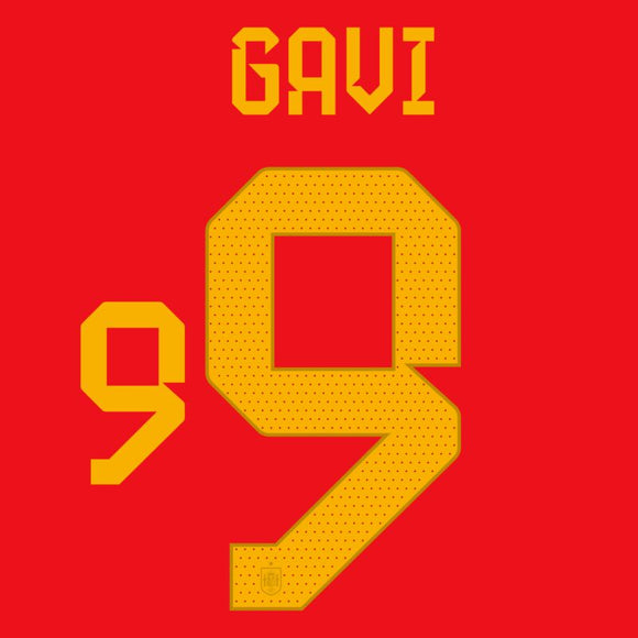ESPAÑA ESTAMPADO 2022-23 GAVI 9 LOCAL