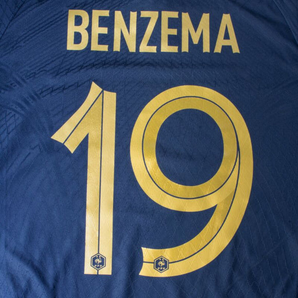 FRANCIA ESTAMPADO 2022-23 BENZEMA 19 LOCAL