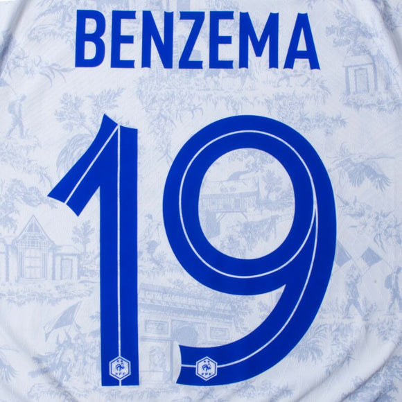 FRANCIA ESTAMPADO 2022-23 BENZEMA 19 VISITA