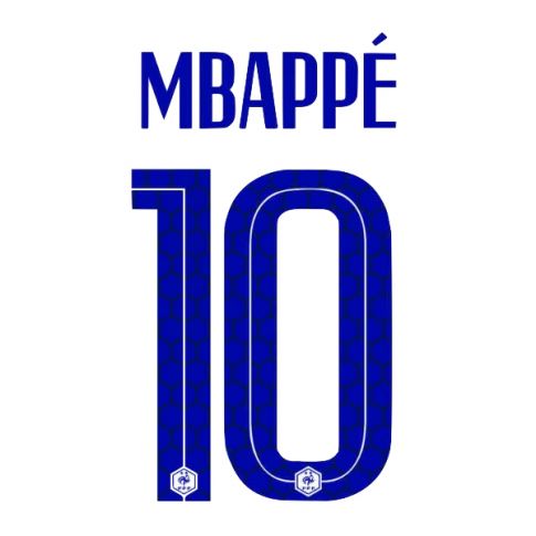 FRANCIA ESTAMPADO 2020-21 MBAPPE 10 VISITA