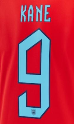 INGLATERRA ESTAMPADO 2022-23 KANE 9 VISITA
