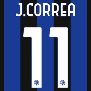INTER MILAN ESTAMPADO 2022-23 J. CORREA 11 LOCAL
