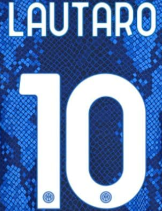 INTER MILAN ESTAMPADO 2021-22 LAUTARO 10 LOCAL