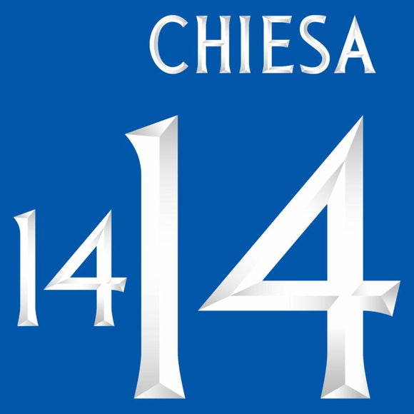 ITALIA ESTAMPADO 2023 CHIESA 14 LOCAL