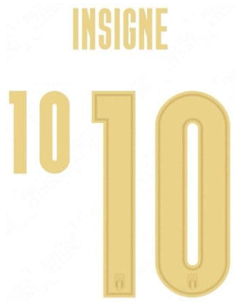 ITALIA ESTAMPADO 2020-21 INSIGNE 10 LOCAL