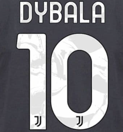 JUVENTUS ESTAMPADO 2021-22 DYBALA 10 VISITA