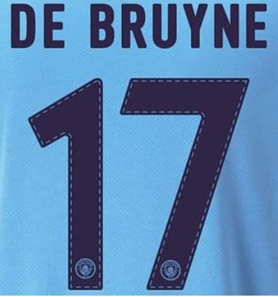 MANCHESTER CITY ESTAMPADO 2022-23 DE BRUYNE 17 COPA LOCAL