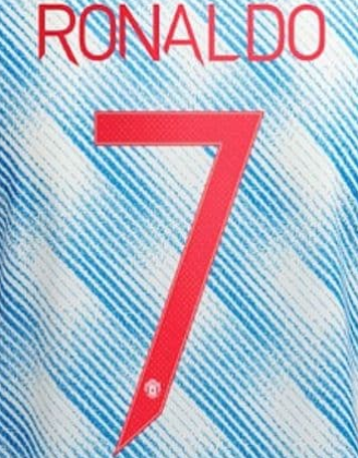 MANCHESTER UNITED ESTAMPADO 2021-22 RONALDO 7 COPA VISITA