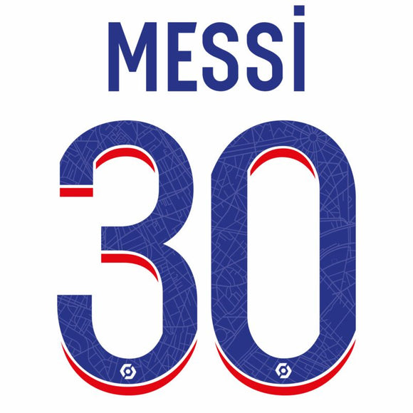 PSG PARIS SAINT GERMAIN ESTAMPADO 2022-23 MESSI 30 TERCERA