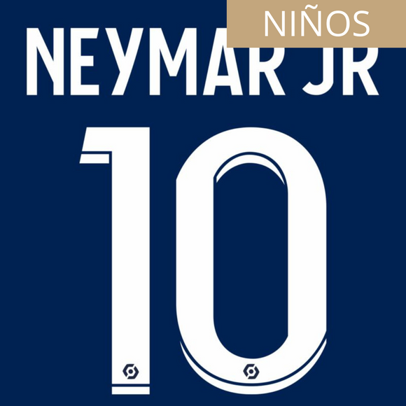 PSG PARIS SAINT GERMAIN ESTAMPADO 2022-23 NEYMAR JR 10 LOCAL NIÑOS