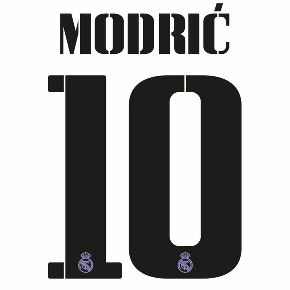 REAL MADRID ESTAMPADO 2022-23 MODRIC 10 LOCAL Y VISITA